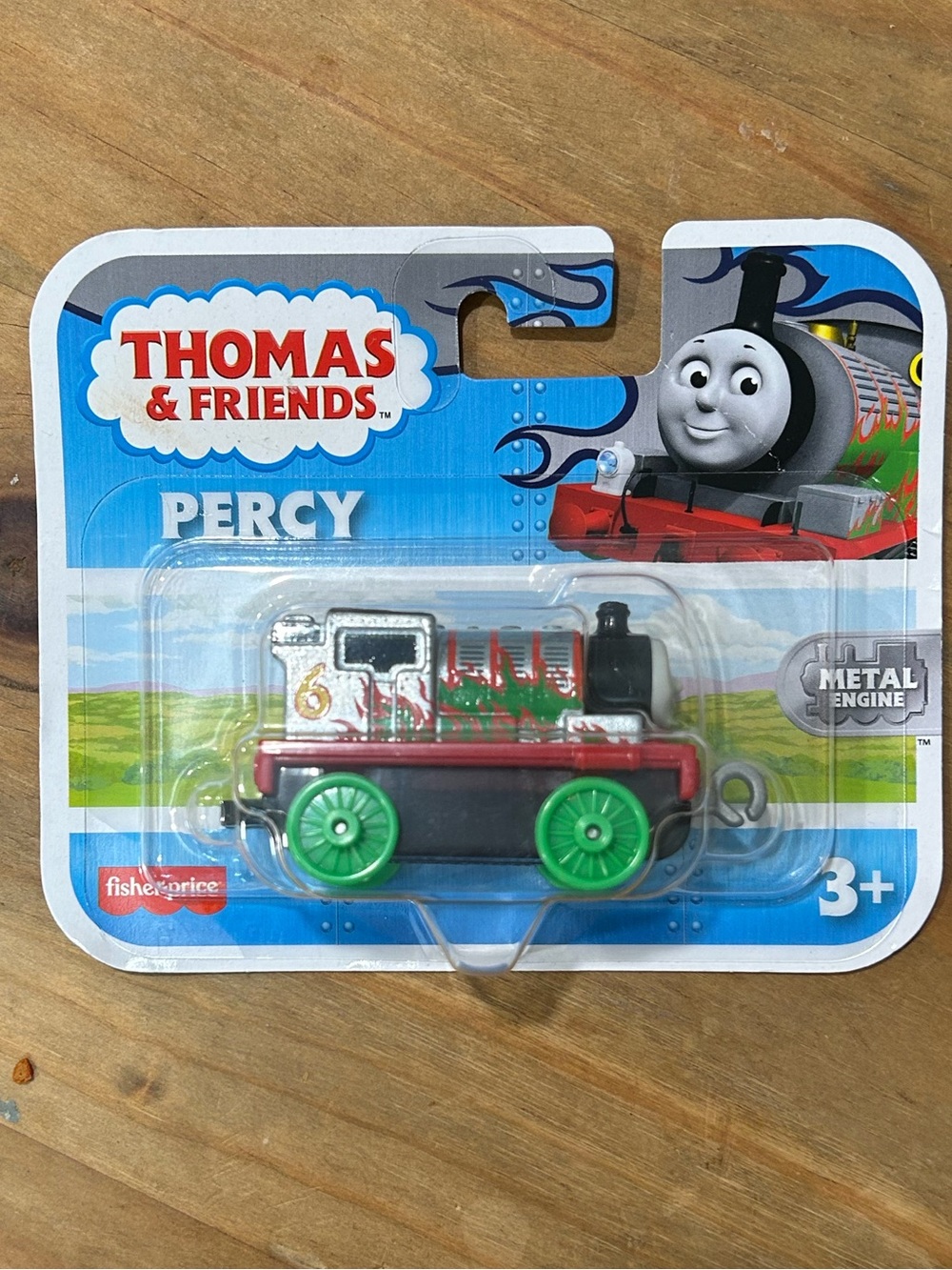 Thomas & Friends Racing Flames Percy Die-Cast Metal Collection